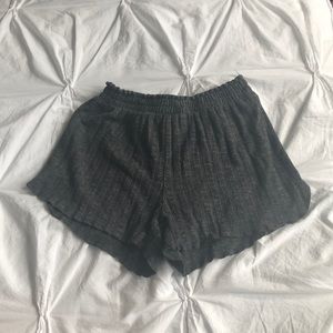 Aeropostale Live Love Dream Gray Lounge Shorts